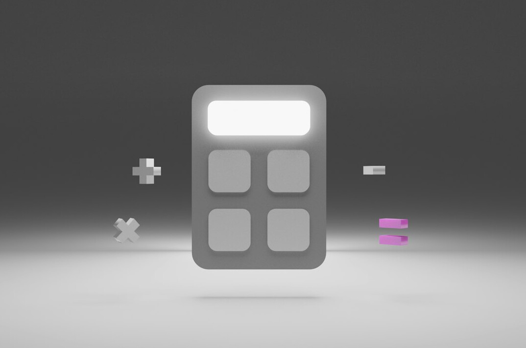 retirement calculator on screen